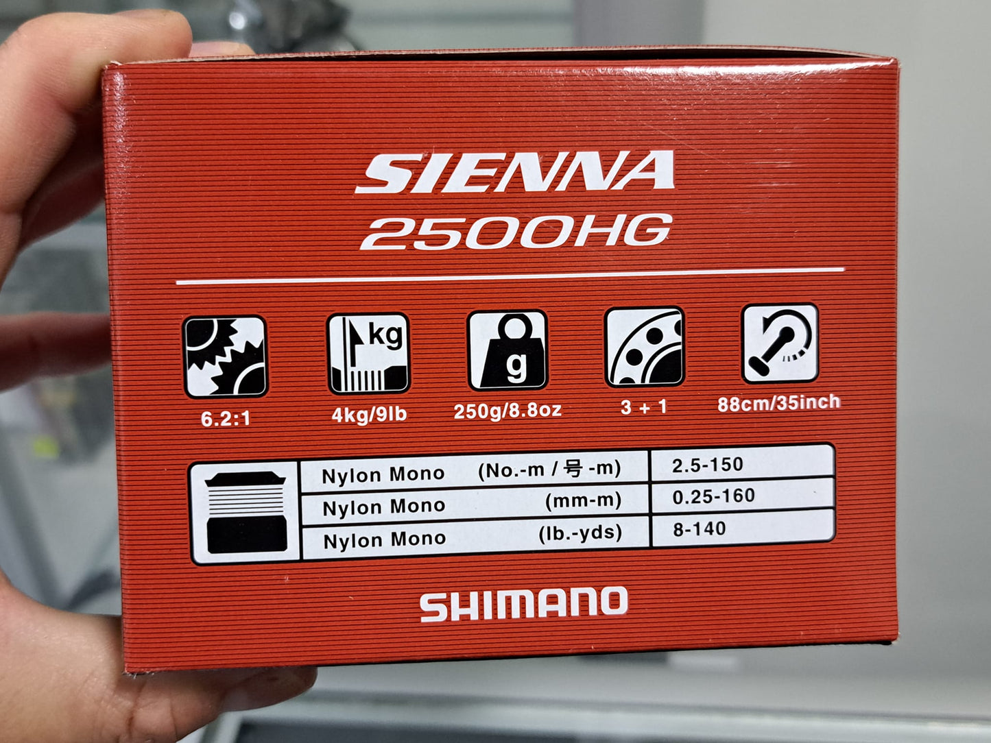 Shimano Sienna 2500HG  Carrete Spinning Trucha